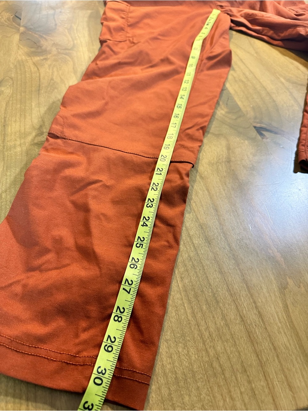 Duluth Trading Rust Utility Bib Overalls Cargo Workwear Size 14 Regular - Picture 4 of 9